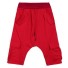 Harem spodnie męskie F1615 czerwony