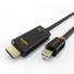 HDMI 2.0 / Mini DisplayPort-Verbindungskabel schwarz