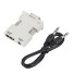 HDMI-VGA adapter audiokábellel fehér