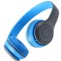 Herní bezdrátová sluchátka modrá