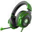 Herní sluchátka 7.1 K2067 zelená