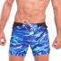 Herren-Bademode F871 blau