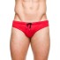 Herren-Bademode F878 rot