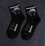 Herren-Baumwollsocken A2453 schwarz