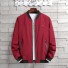 Herren-Bomberjacke F1227 rot