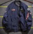 Herren-Bomberjacke mit Aufdruck 7