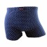 Herren-Boxershorts A4 dunkelblau