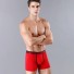 Herren-Boxershorts aus Baumwolle rot