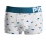 Herren-Boxershorts mit Dinosauriern grau