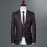 Herren-Business-Sakko J2102 weinrot