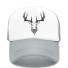 Herren-Cap mit Hirsch T256 grau