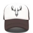 Herren-Cap mit Hirsch T256 kaffee