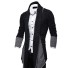 Herren-Cardigan F303 dunkelgrau