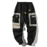 Herren-Cargohose F1428 schwarz