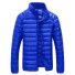 Herren-Daunenjacke A1809 blau