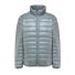 Herren-Daunenjacke A1809 silbern