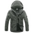 Herren-Fleecejacke A1822 grau