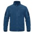 Herren-Fleecejacke mit Taschen blau