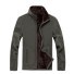 Herren-Freizeit-Fleecejacke J951 armeegrün