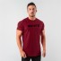 Herren Funktions-T-Shirt F1779 weinrot