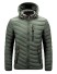 Herren-Herbstjacke S49 armeegrün