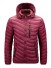 Herren-Herbstjacke S49 weinrot