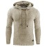 Herren-Hoodie F8 beige