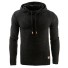 Herren-Hoodie F8 schwarz