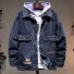 Herren-Jeansjacke F1263 blau