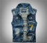 Herren-Jeansweste F1284 4