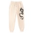 Herren-Jogginghose mit Drachen F1620 creme