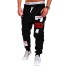 Herren-Jogginghose New York J974 schwarz