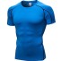 Herren-Kompressionsshirt F1775 blau