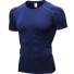 Herren-Kompressionsshirt F1775 dunkelblau