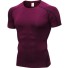 Herren-Kompressionsshirt F1775 weinrot