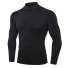 Herren-Kompressionsshirt F1784 schwarz