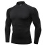 Herren-Kompressionsshirt F17841 schwarz