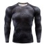 Herren-Kompressionsshirt F1796 schwarz