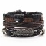 Herren-Lederarmband 3-tlg 4