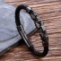 Herren-Lederarmband H389 2