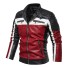 Herren-Lederjacke A2645 rot