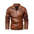 Herren-Lederjacke F1147 braun