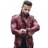 Herren-Lederjacke F1152 weinrot