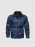 Herren-Lederjacke F1248 dunkelblau