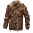 Herren-Lederjacke F1296 braun