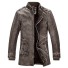 Herren-Lederjacke F1305 braun