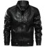 Herren-Lederjacke S11 schwarz