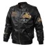 Herren-Lederjacke S34 schwarz