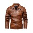 Herren-Lederjacke S44 hellbraun