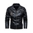 Herren-Lederjacke S44 schwarz